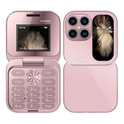 Uusi mini flip matkapuhelin 2 sim-kortti pieni näyttö taitettava matkapuhelin lukitsematon läppäpuhelin 2g flip matkapuhelin eläkeläisille PK