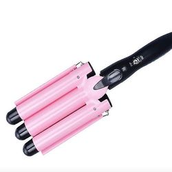 Elektrisk hår curler tre rod curling jern kvinder hårstyling Tool Elskværdig