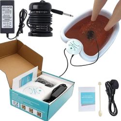 Healifeco Ionic Foot Spa derhjemme Detox og Rens - Ionic Detox Foot Bath Machine, Afgifte din krop fra farlige urenheder EU Plug