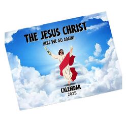 Kalenteri 2025 Kristillinen koristeellinen seinäkalenterikalenteri Seinäkalenteri Inspiroiva kalenteri Kuten