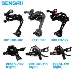 Sensah Bike Rear Derailleurs Rx10 Crx Xrx 10/11/12speed Trigger Shifter 7/8s M310 M360 Mtb Derailleurs For M6000 M8000 M9100 XRX12Rear Derailleur