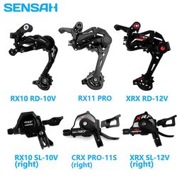 Sensah Bike Rear Derailleurs Rx10 Crx Xrx 10/11/12speed Trigger Shifter 7/8s M310 M360 Mtb Derailleurs For M6000 M8000 M9100 XRX 12 et sæt