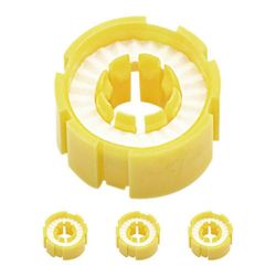 4kpl automaattiset puhallettavat pelastusliivit täyttö osat käsikirja Nopeasti täytettävä pelastusliivi puola vesiurheiluun uinti veneily Keltainen...