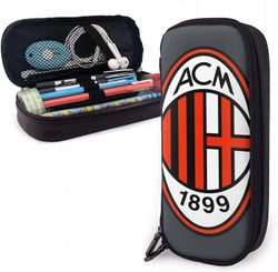 Kerota AC Milan nahka Penaali Penaali Penaali Paperitavaralaukku Toimisto Kannettava säilytyslaatikko Kosmeettinen laatikko Kansio bd003625 VÄRI On...