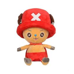 Tony Chopper punaisella hatulla yksiosainen anime pehmo lelu lasten lahja 25cm