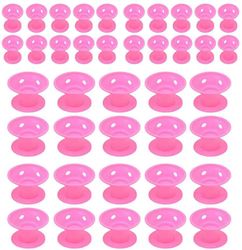 Xqday 40 stykker Champignon Gummi Curling Iron, krøllet Hair Care Diy Modellering Tool, ingen varme hår styling værktøj, kvinder Diy Tools, hendes ...