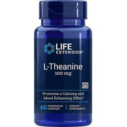 Life Extension Käyttöiän pidennys L-Theanine 100mg Vegicaps 60