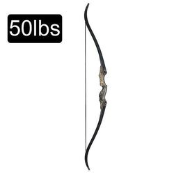 60 tommers bueskyting Bow Recurve Bow Tre håndtak Tradisjonell bueskyting glassfiber lemmer for praksis utendørs jakt skyting sport £ 50