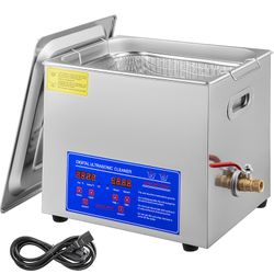 Vevor 10L Digital Ultralyd Cleaner Bath Clean Ultralyd smykker Cleaner Timer