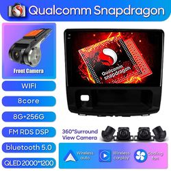 Scitoo Qualcomm Snapdragon Bilradio Multimedievideoafspiller Wifi Android 12 Til Great Wall Haval H9 2014-2020 Navigation Stereo GPS 8-256-360-DVR-2K