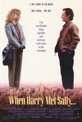 The Poster Corp Kun Harry tapasi Sallyn. . . Elokuva julistetulostus (27 x 40)