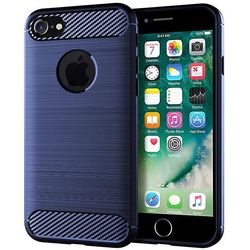 AIR Apple iPhone 8 Stødsikker TPU Case Cover - Blå