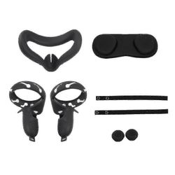 VR-lisävarusteet Suojakansi Quest 2 VR -ohjaimen kahvan suojus silikoni Musta