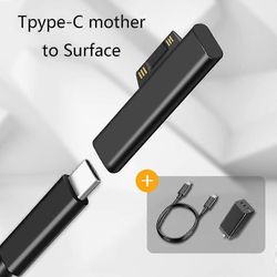 Usb C Virtalähde Naisten adapteri Surface Pro 3 4 4 5 6 pikalataus