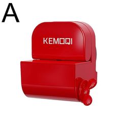 Hammastahnan puristintuubi - Rullaava hammastahnan puristinrullatuubi Punainen