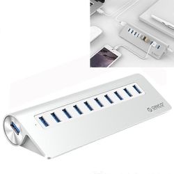 ORICO M3H10-U3-V2 Alumiiniseos 10 USB 3.0 -porttinen HUB
