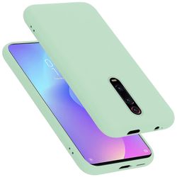 Cadorabo Xiaomi Mi 9T / Mi 9T PRO / RedMi K20 / RedMi K20 PRO Hülle praktisk cover TPU taske - flydende design FLYDENDE LYSEGRØN