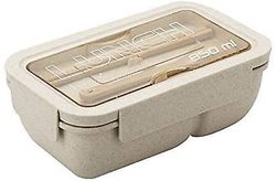 Linkrunning Madkasse Madkasse Opvarmede madkasser til voksne 850ml Madkasse Sundt materiale Bento kasser Mikroovn Porcelæn Madopbevaring Beholder M...