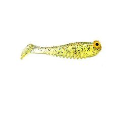 Handuo 20pcs lysende Fiskeri Bait Simulation T-tail Fiskegrej gul