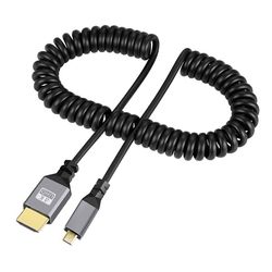 4k@60hz Hdmi-kompatibel med Hdmi/mini Hdmi/ Micro Hdmi/kveilet skjøteledning micro HDMI to HDMI