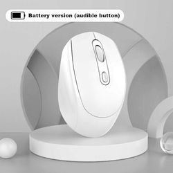 Ryra M107 Morandi trådløs mus Bluetooth-kompatibel batteriversjon Single Mode 10 hørbar butoon