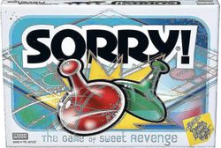 Unbrand Hasbro Gaming anteeksi! Parker Brothers Family Board Peli 2-4 pelaajalle, jotka ovat iältään 6 vuotta täyttäneet Foradult Teini Lapsi