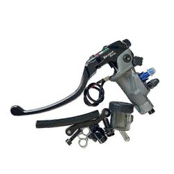 19rcs säteittäinen asennusjarrukytkinpumppu taottu alumiininen pääsylinterin ahvenkytkin Nanja Honda Suzuki Yamahalle L Hydraulinen kytkin G