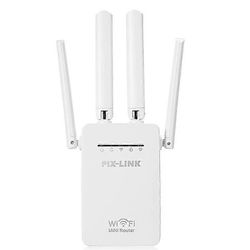 PIX-LINK LV-WR09 langaton WIFI-reititin WI-FI-toistimen tehostin laajennin 220-240V valkoinen
