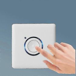 Seinäajastin, Ac110-250v ulkona led-kosketusviiveajastinkytkin 16 tasoa Viiveasetukset Digitaalinen lähtölaskenta-ajastin Interrup