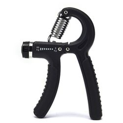 Griber Fitness Hånd Exerciser Grip Håndled Training Øge styrke foråret finger knivspids karpal expander Sort