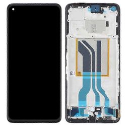 Realme Gt Neo 3T 5G / Gt2 Grade C LCD-näyttö ja digitointikokoonpano + kehysosa (TFT-tekniikka