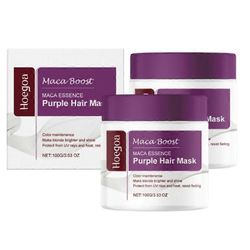 Magical Purple Hair Mask Professional neutraloi messingin ja keltaisuuden sävyjä vaaleille hopeanharmaat korostetut hiukset kauneus terveys 2pcs