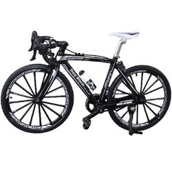 Mini polkupyörä malli lelu seos muovi alamäkeen maastopyörä lelut lahjat pojille - Ya Bend The Bike Black