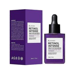 unbrand Retinoli-intensiivinen uudelleenaktivoiva seerumi, retinoliseerumi kasvoille - retinoliseerumi, suojaseerumi ikääntymistä estävään ja ryppy...