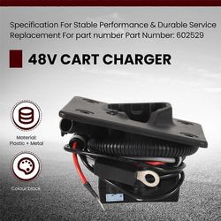 EZGO TXT / RXV -laturin pistorasiaan Golfkärry Delta-Q-laturilla