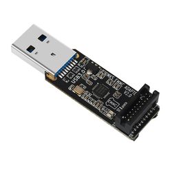MKS EMMC-ADAPTERILLE V2 USB 3.0 kortinlukija MKS EMMC moduulille Micro-SD TF-kortti MKS Pi MKS SKIPR Musta