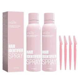 1/2/3 kpl Hair Identifier Spray kasvoille, näyttää kasvojen hiusten ja kasvojen hiusten tunnistesuihke dermaplaningille, kasvojen hiusten tunniste ...