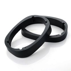 2kpl 6x9 kaiuttimen välikappale auton uudelleensovitusta varten, universaali audiomatto, musta