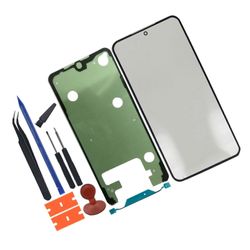 Yhteensopiva S22, S22+Plus, S22 Ultra 5G -puhelimen etuosan ulomman kosketuspaneelin korjausnäytön lasilinssin vaihto-osa S22 Plus
