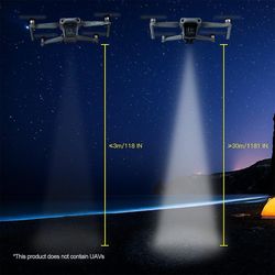 Til Mavic Air 2/mavic Air 2s Drone Tilbehør Bundlys Kondensator Forlænget Spotlight Lampeskærm
