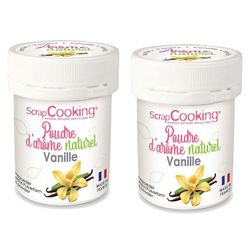 ScrapCooking Naturligt arompulver 30 g - vanilj 5,5 x 4 x 4 cm