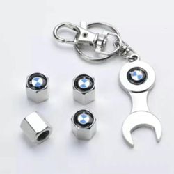 4kpl auton renkaan varren venttiilin korkit kuviollinen varren korkki autotarvikkeille E BMW