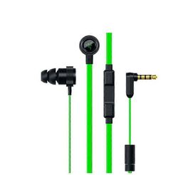 Razer Hammerhead Pro v2 -kuulokkeet iOS: lle ja Androidille, räätälöity kaksoisohjaintekniikka, linjamikrofoni ja äänenvoimakkuuden säätö, alumiini...