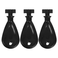 3kpl wc-paperiannostelija avain paperipyyheannostelija avaimen vaihto rullapaperiannostelija muoviavain Musta 5.30X2.40X1.00CM