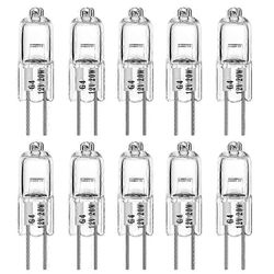 G4 halogeenilamput 20W, 10 kpl 12V halogeenilamput 2-nastainen pohja valkoinen himmennettävä