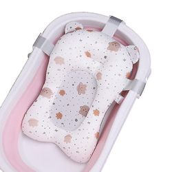 Baby badekar skridsikker måtte Pink