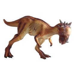 HSKMALL Costume spesialeffekter 27cm naturtro pachycephalosaurus jurassic verden solid figur dinosaurer leker for gutter figurer