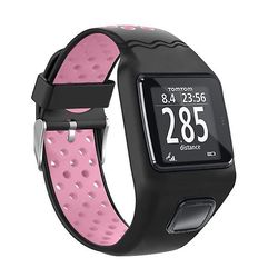 AIR Blød silikonerem til TomTom Runner / Multi-Sport GPSHRM
