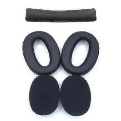 Sony WH - 1000XM2 pääpannan vaihto suojakuorella Musta