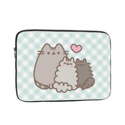 Pusheen kannettavan tietokoneen laukku 10-17 tuuman iskunkestävä kannettava tietokone pussi kannettava kannettava kannettava suojakotelo-WCQ1576 10in